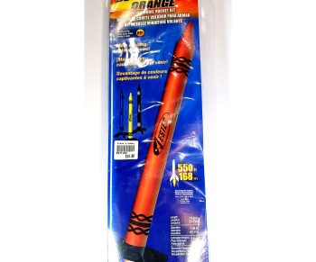 Estes Outer-Space Orange Crayon Rocket RTF D-ES1104